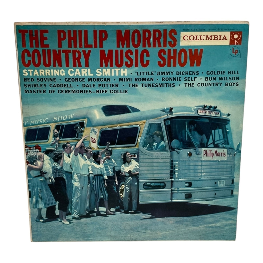 Various - The Philip Morris Country Music Show LP 1957 Columbia CL 1048